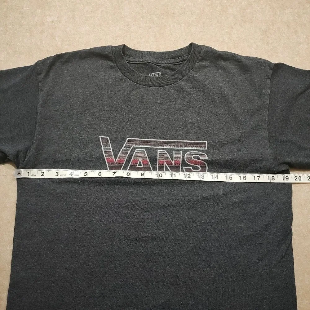 Vans Men's Gray Short Sleeve T-Shirt #2